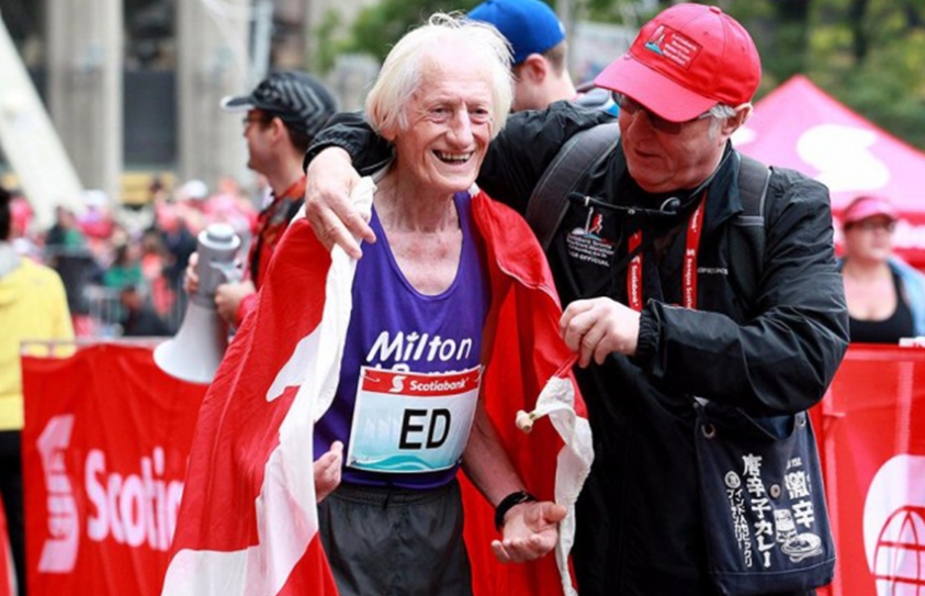 85-Year-Old Man Breaks Marathon Record