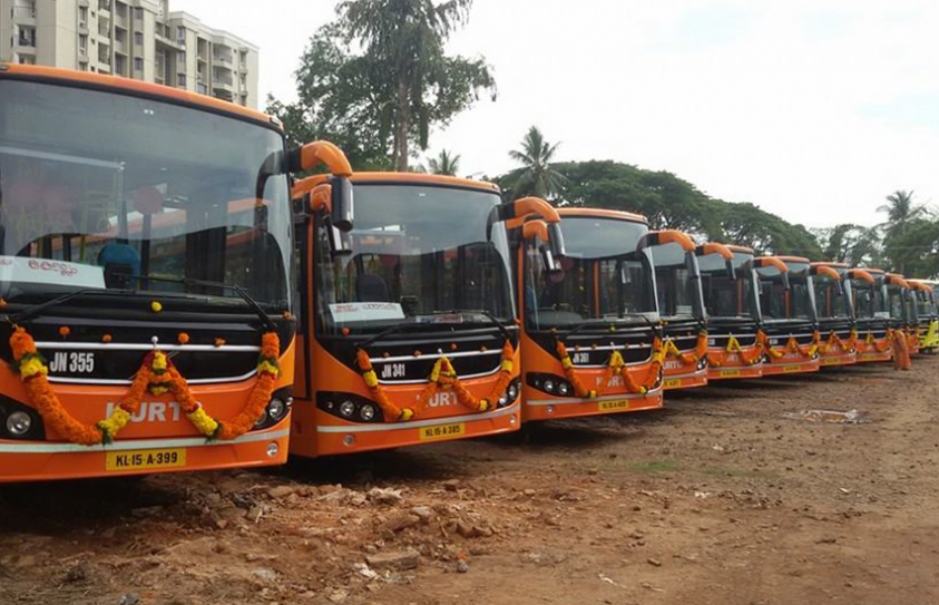 Students In Kerala Clean Govt Buses To Discourage Citizens From Vandalising Public Property