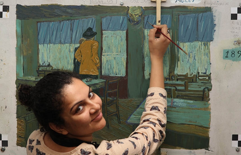 Why This Software Engineer Turned Artist From Bhopal Was Picked To Paint Scenes For A Film On Van Gogh