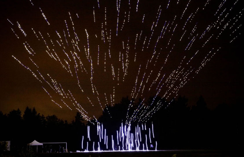 Intel Wants To Replace Fireworks With Drones