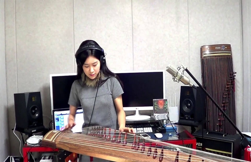 Three Pink Floyd Songs Played On The Korean Gayageum: Comfortably Numb, Another Brick In The Wall, Great Gig In The Sky