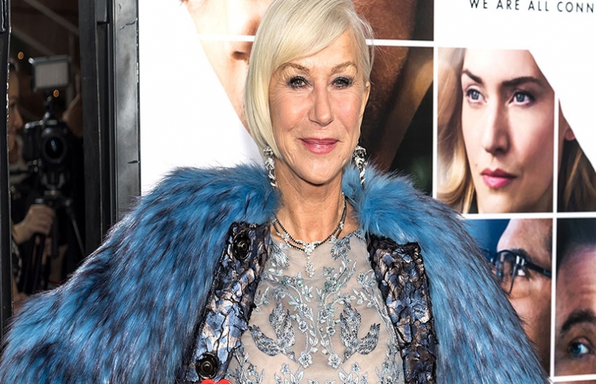 Helen Mirren Shows Support For Humane Society With Anti-Fur Pin