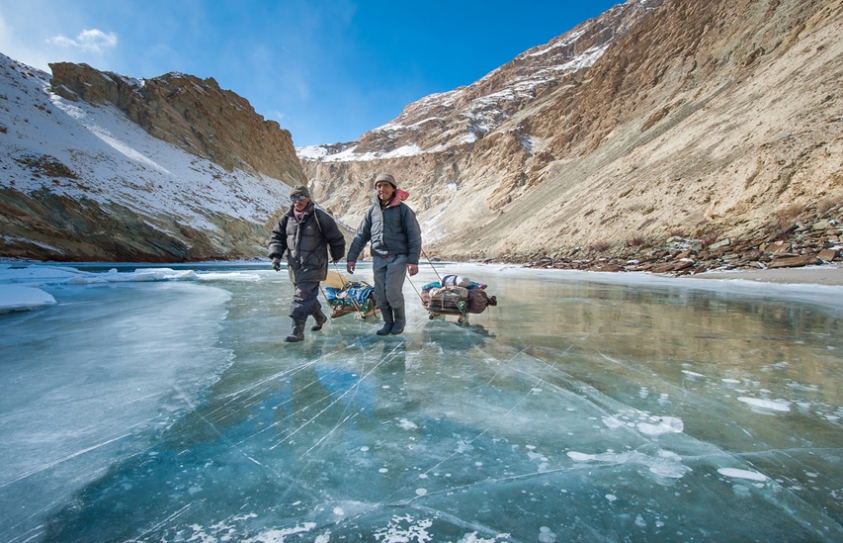 The Ice Is Breaking: The Famed Winter Chadar Trek In Ladakh
