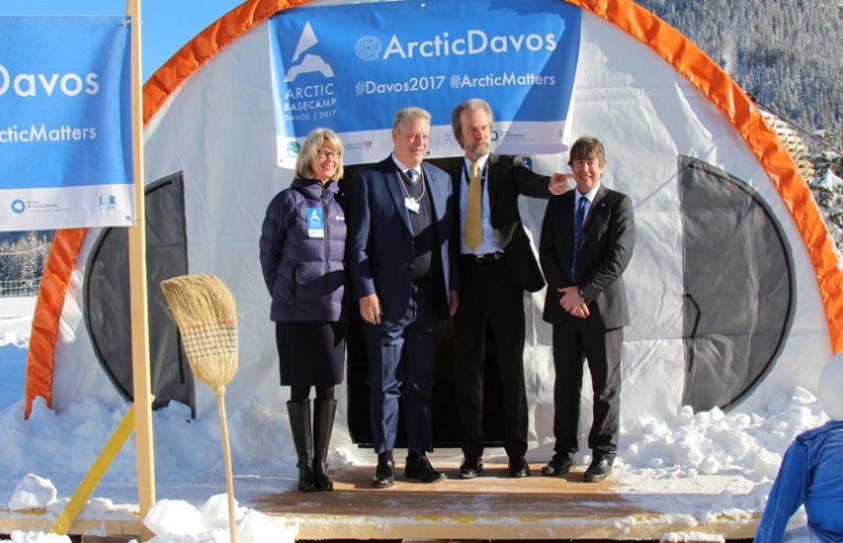 Climate Researchers Are Setting Up an Arctic Base Camp at Davos 