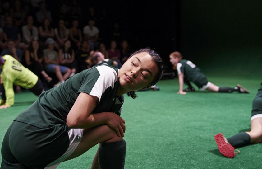 Nine Teenage Football 'Warriors' Are Testing Are Testing Theatre Limits In Sarah Delapp's Debut, All Female Play 