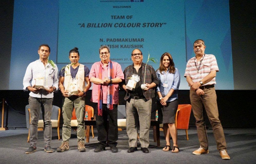 'A Billion Colour Story' Received Standing Ovation By 400 Students Of Whistling Woods International