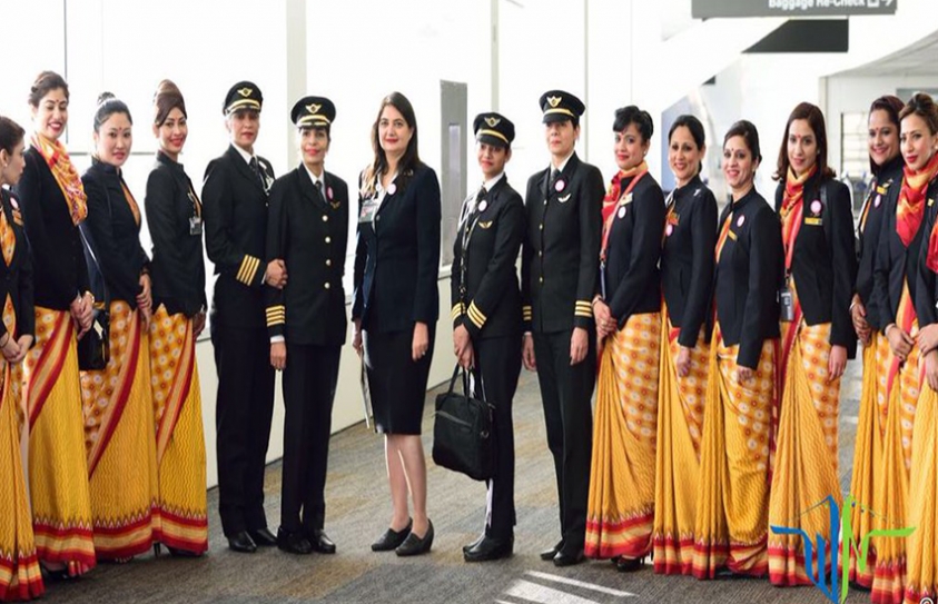 Air India Flight With All Women Crew Eyes Record  