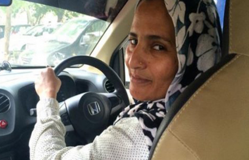 After Her Husband’s Death, Shanno Begum Defied Odds to Become Delhi’s First Woman Uber Driver