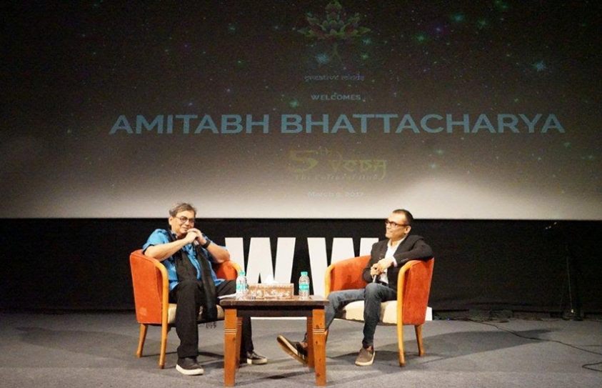 Amitabh Bhattacharya Interacts With More Than 400 Students At The 5th Veda Session Of Whistling Woods International