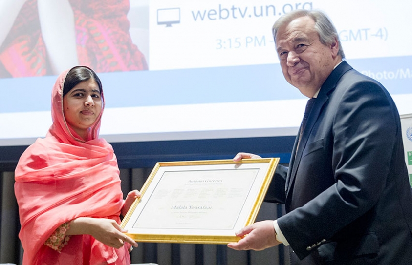 Malala Yousufzai Becomes UN's Youngest Ever Messenger Of Peace 