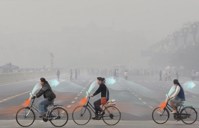 These Bicycles Eat Smog & Spit Out Clean Air 