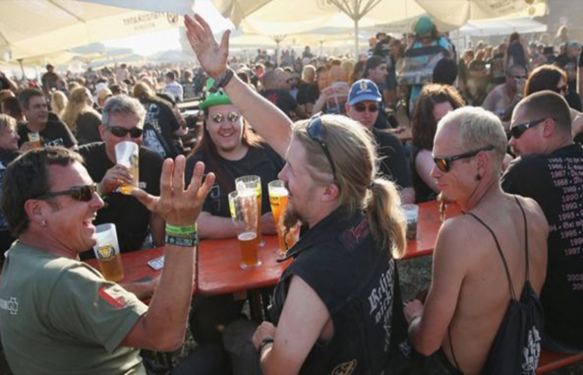 Germany's Waken Rock Festival Gets A Beer Pipeline 