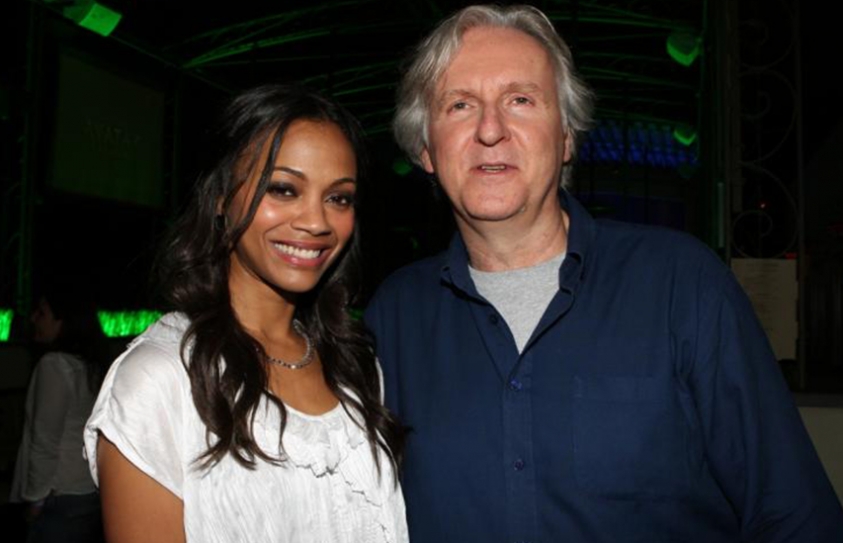   James Cameron And Zoe Saldana - What Would The Ocean Say? 