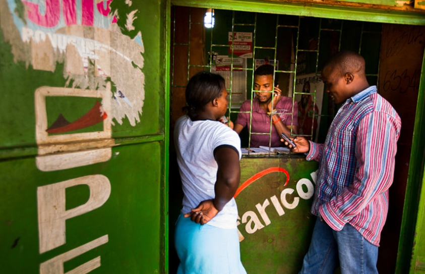   In Kenya, Phones Replace Bank Tellers 