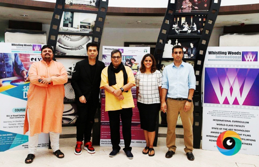 “Nothing fails like success,” said Karan Johar to the students at Whistling Woods International 