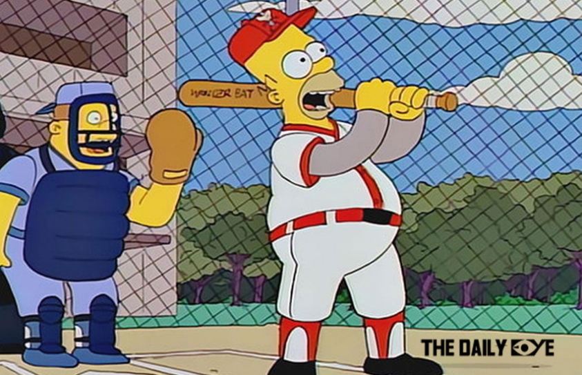 Homer Simpson Inducted into the Baseball Hall of Fame