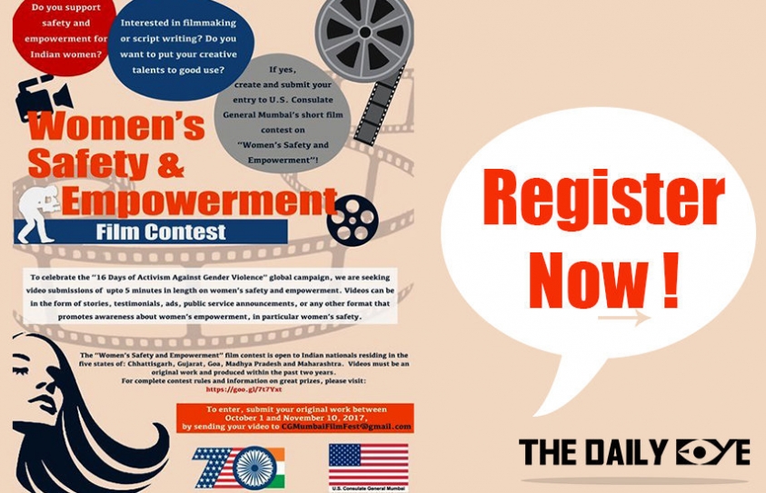 U.S. Consulate General Mumbai to hold Fourth Annual Short-Film Contest on Women’s Safety and Empowerment