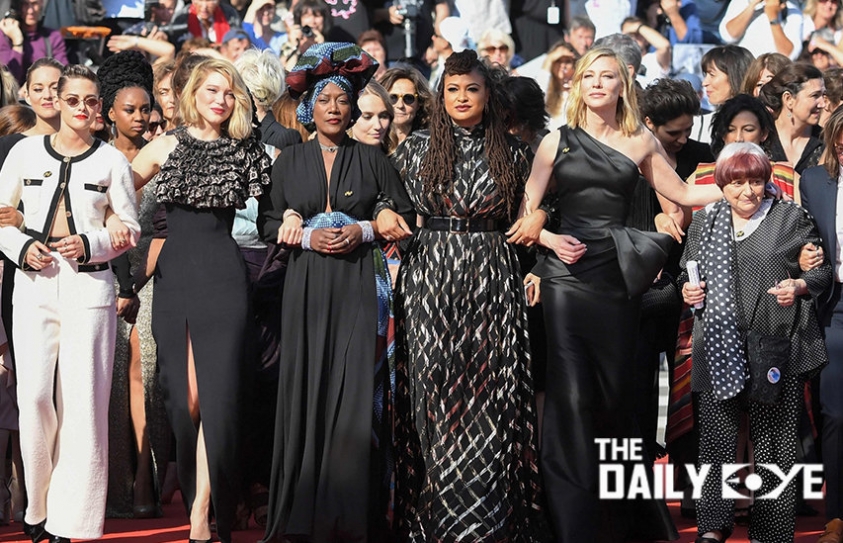 The Cannes Red-Carpet Protest: 82 Women Protest Inequality in the Film Industry