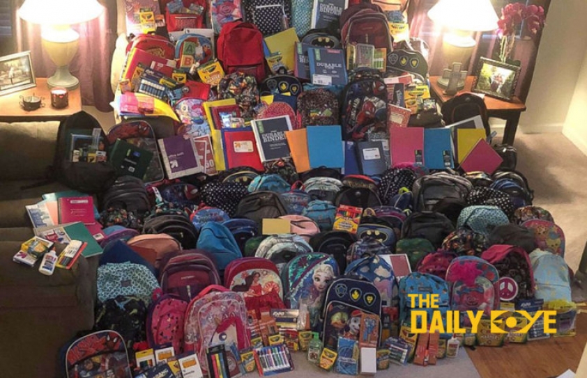 The Dying Wish of a Teacher – A Backpack filled with School Supplies