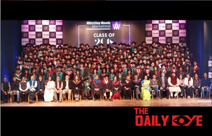 Class of 2018 graduates from Whistling Woods International