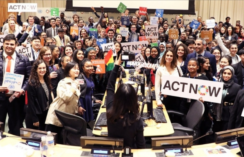 Young leaders call for accelerated efforts for a more sustainable future