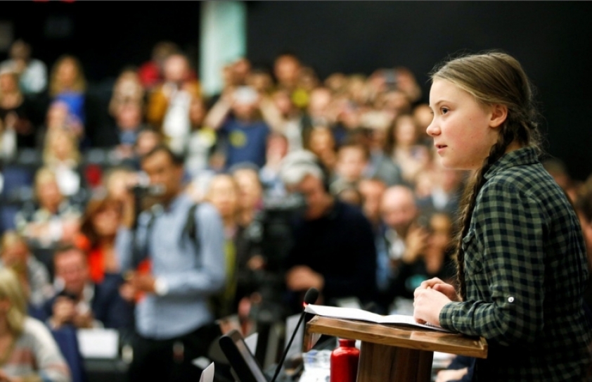 ‘Wake up and take action,’ urges teen activist Greta Thunberg