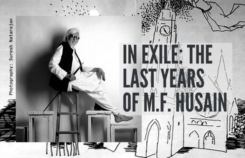 In Exile: The last years of M.F. Husain