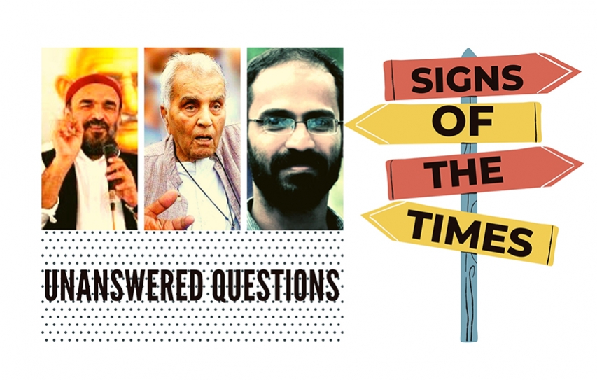 Signs of the times: Unanswered Questions