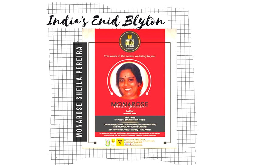 India's Enid Blyton: Monarose Sheila Pereira