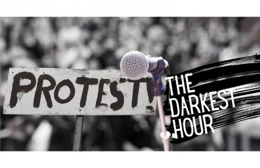 Sign of the times: This is the darkest hour