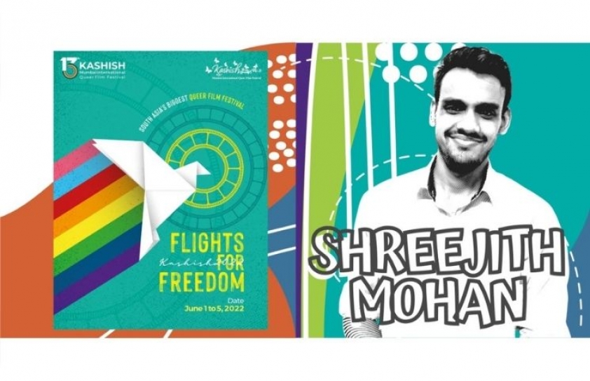 Shreejith Mohan wins KASHISH 2022 poster contest