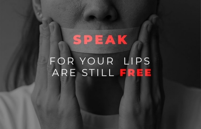 Speak, for your lips are still free…