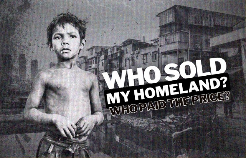 WHO SOLD MY HOMELAND! WHO PAID THE PRICE!