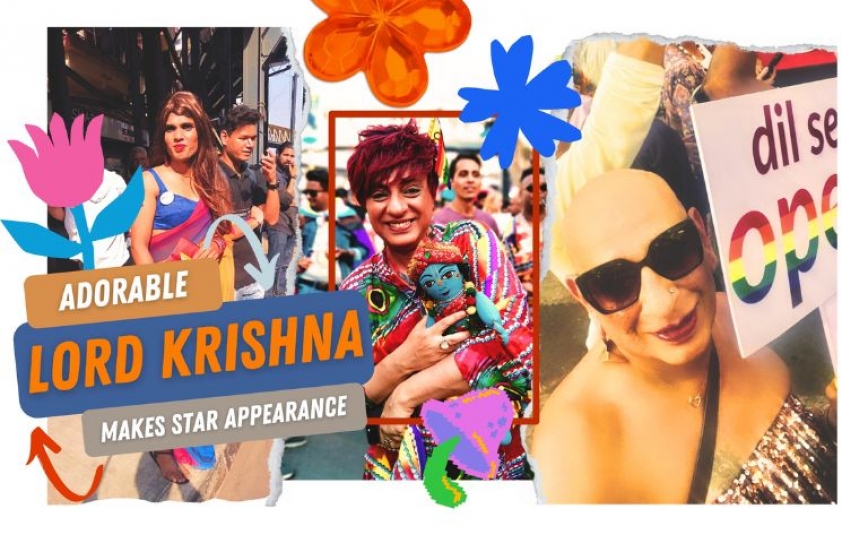 FESTIVALS: ADORABLE LORD KRISHNA MAKES A STAR APPEARANCE