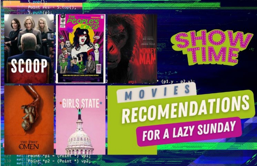 MOVIES: RECOMMENDATIONS FOR A LAZY SUNDAY