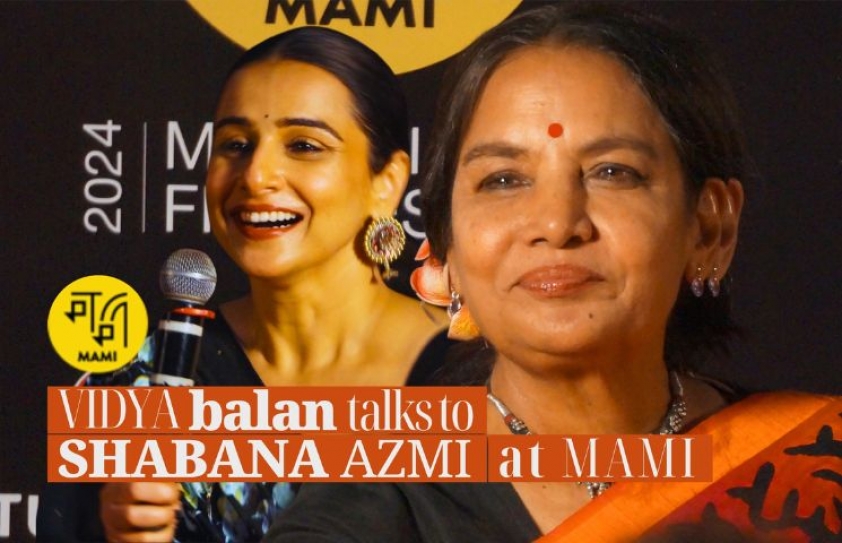 FESTIVALS: SHABANA AZMI AND VIDYA BALAN AT MAMI