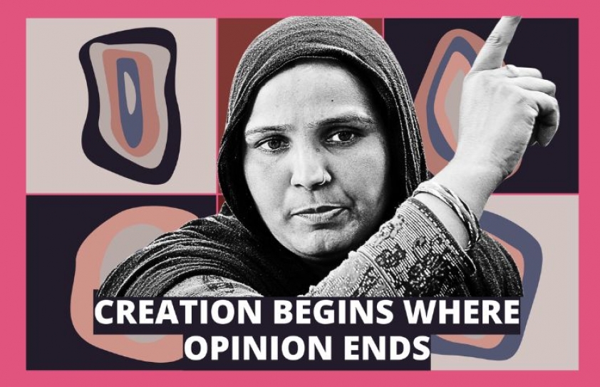 THOUGHT FACTORY: CREATION BEGINS WHERE OPINION ENDS