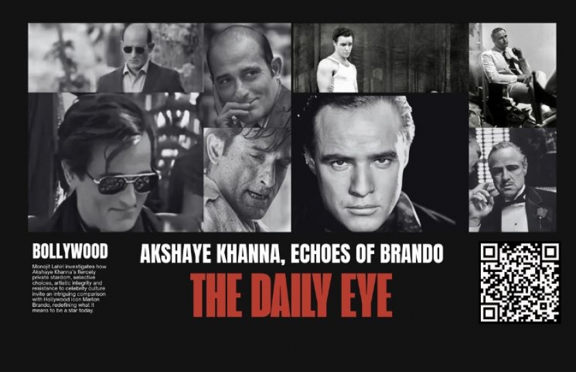BOLLYWOOD: AKSHAYE KHANNA, ECHOES OF BRANDO
