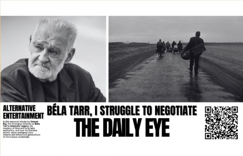 ALTERNATIVE ENTERTAINMENT: BÉLA TARR, I STRUGGLE TO NEGOTIATE