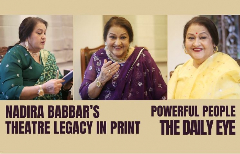 NADIRA BABBAR’S THEATRE LEGACY IN PRINT