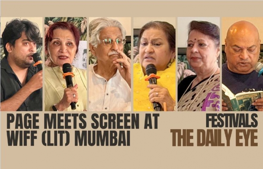 PAGE MEETS SCREEN AT WIFF (LIT) MUMBAI