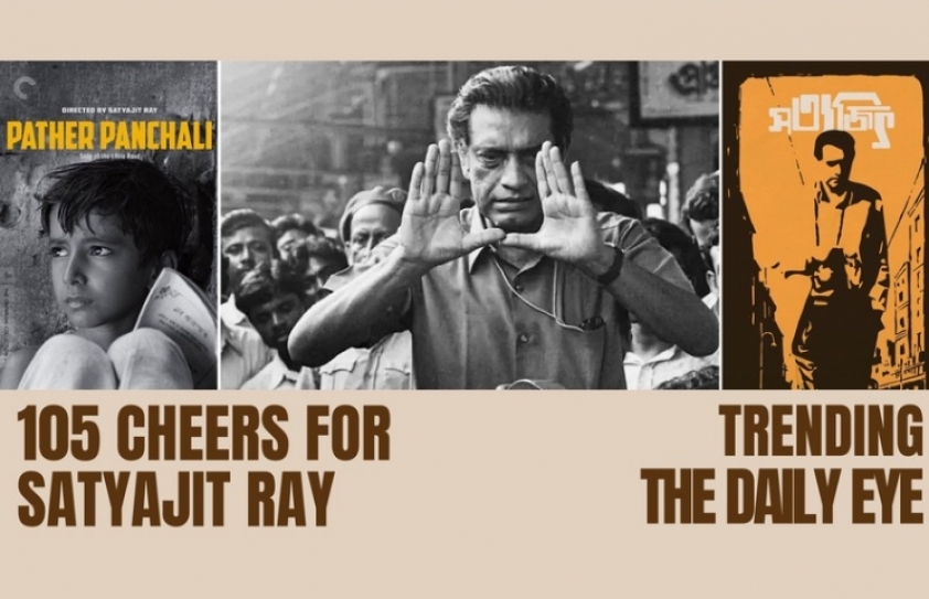105 CHEERS FOR SATYAJIT RAY