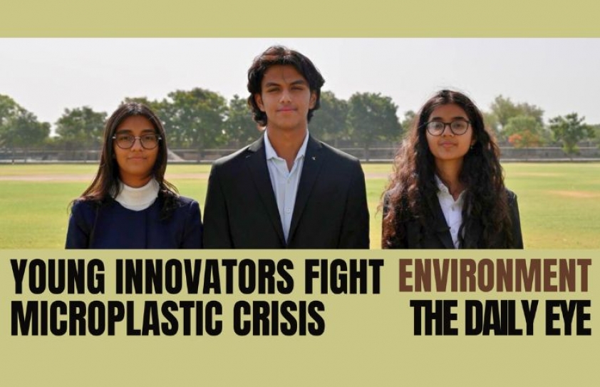 YOUNG INNOVATORS FIGHT MICROPLASTIC CRISIS