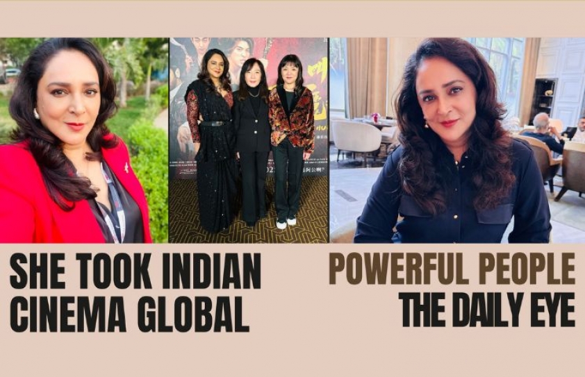 SHE WHO TOOK INDIAN CINEMA GLOBAL