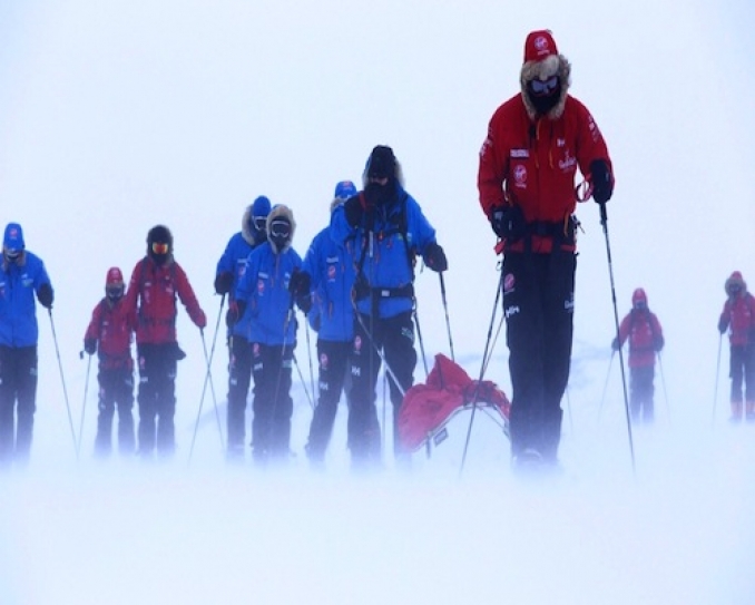 Prince Harry reaches the South Pole as he completes Walking With The Wounded charity trek
