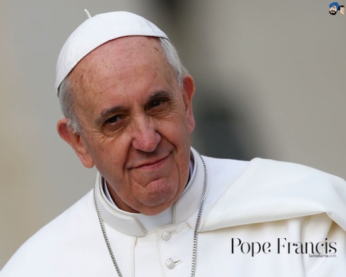Pope Francis preaches peace, love & tenderness in first Christmas message at Vatican