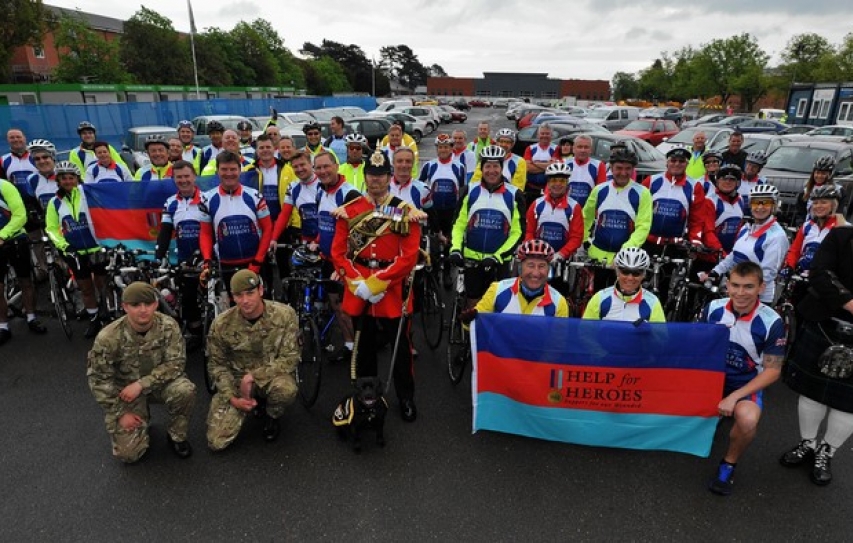 Cyclists start 2014 pedaling for charity