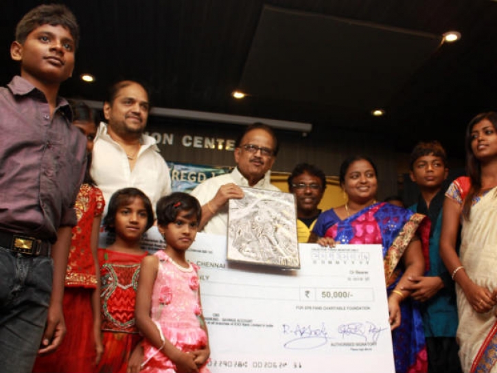 Charity Begins At Home For SP Balasubramaniam