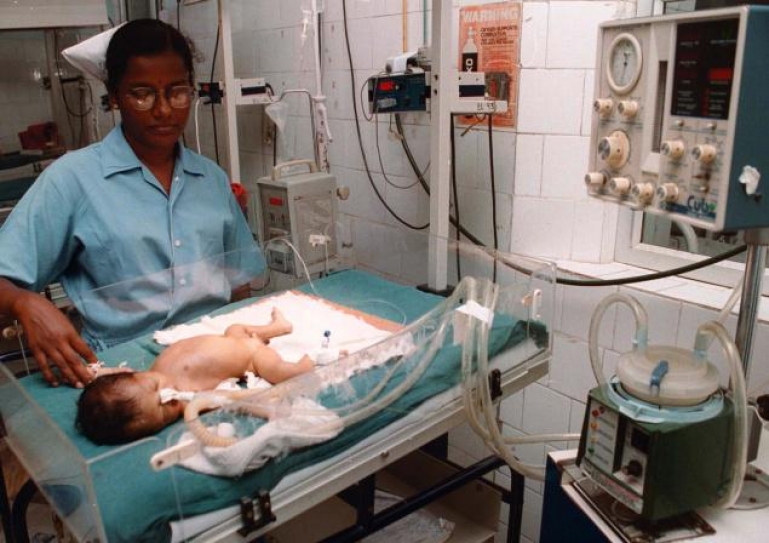 Most infant deaths in India occur on first day of birth