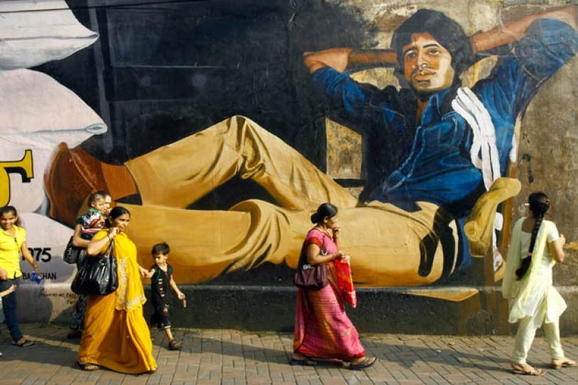 Bandra’s street art: Bollywood on the walls